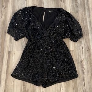 Lulus Sequin Romper